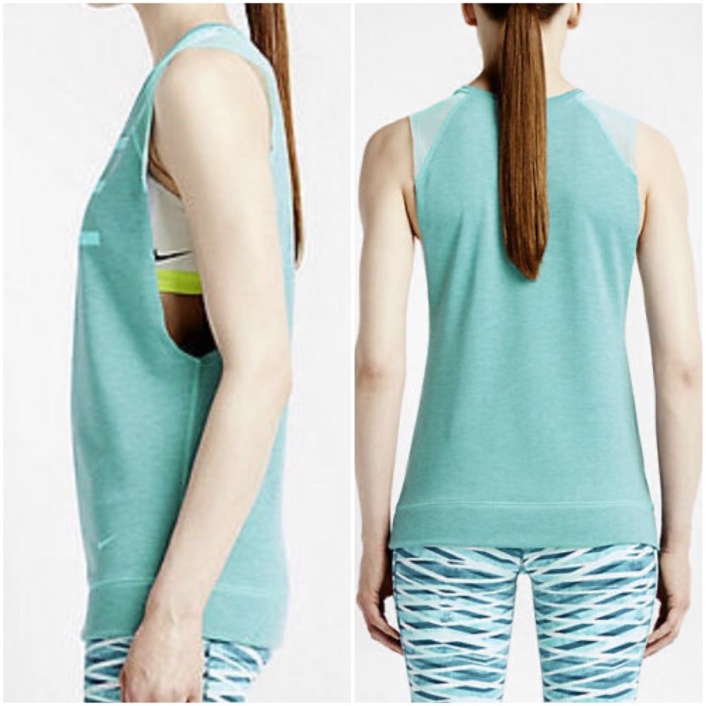 Nike Sleeveless Graphic Fleece Training Tank Top - Picture 7 of 10